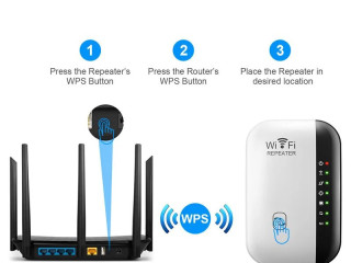 300Mbps WIFI Repeater Remote Wi-Fi Amplifier 802.11N WiFi Signal Booster Network Amplifier For Home/Office Wireless Repeater